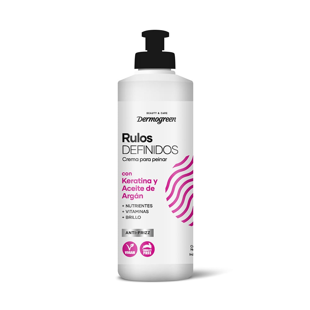 Crema para peinar Dermogreen-Rulos 300ml