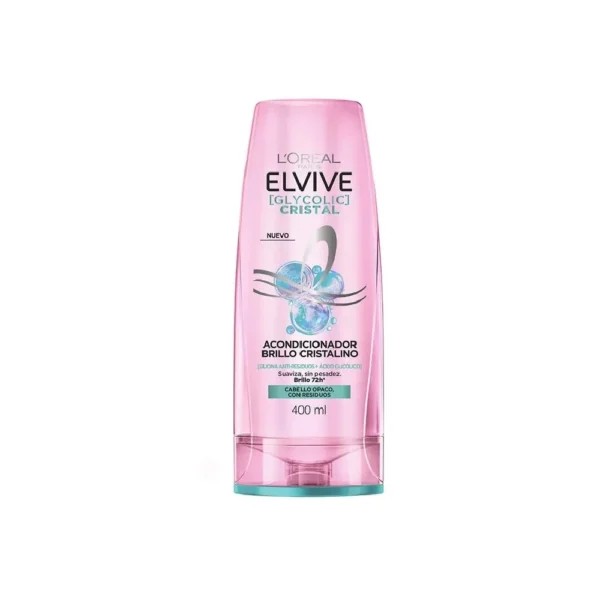 Acondicionador Elvive-Crystal 400ml