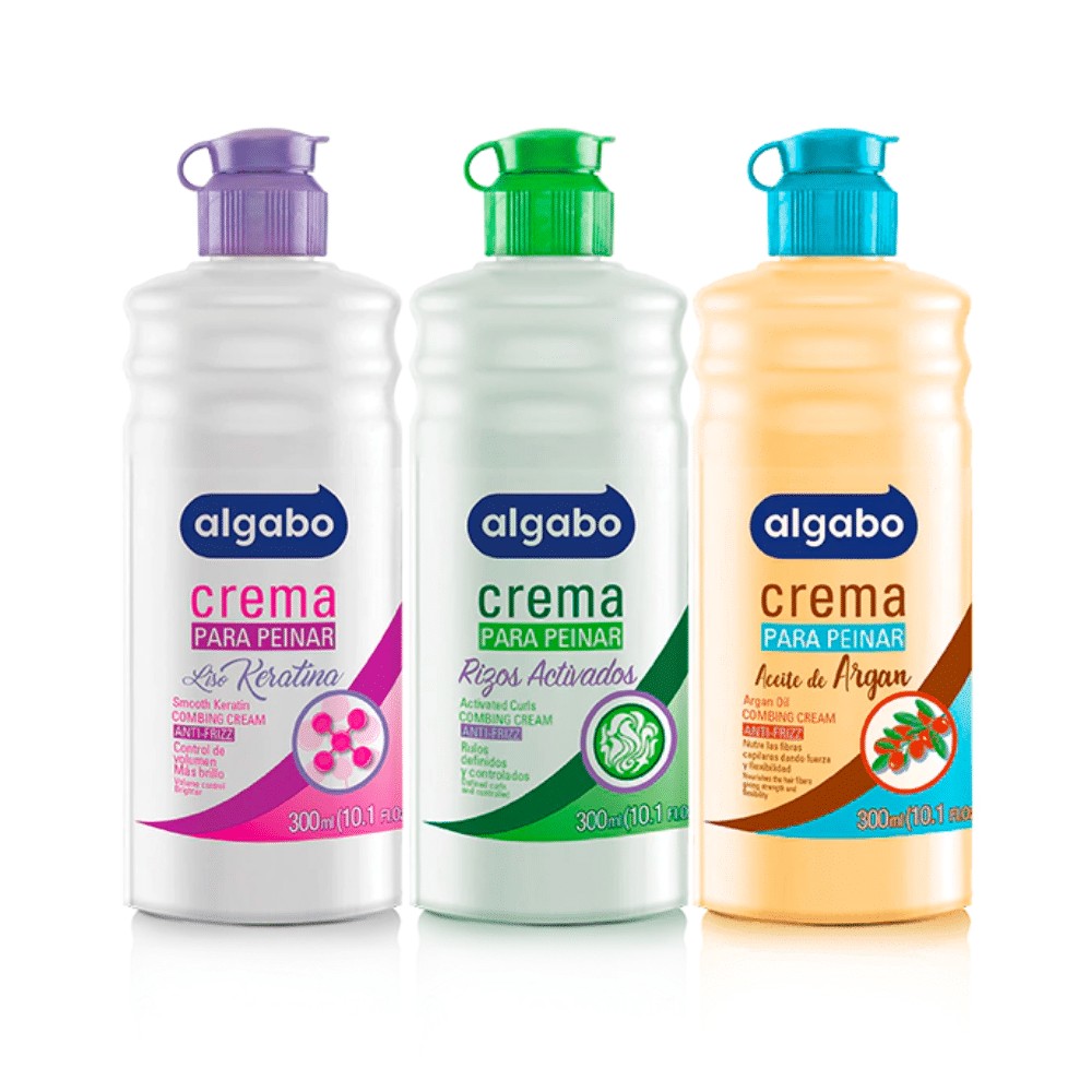 Crema para peinar Algabo-Rizos 300ml