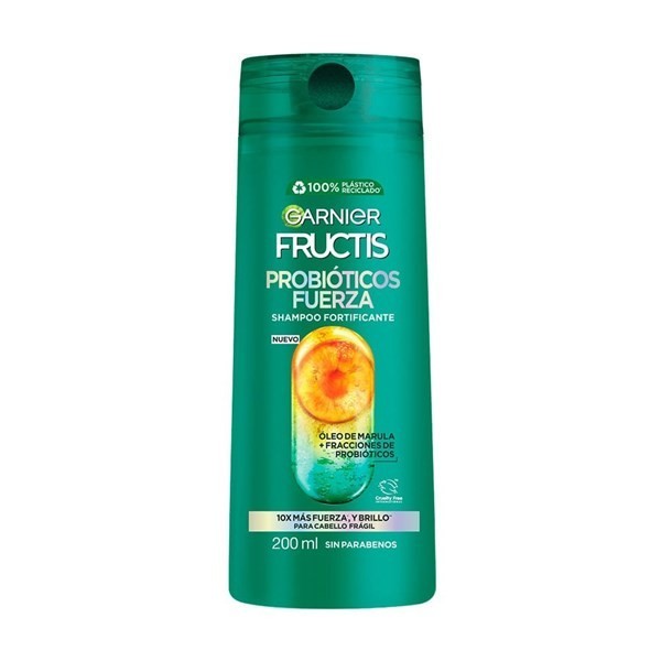 Shampoo Fructis-Probióticos Fuerza 200ml