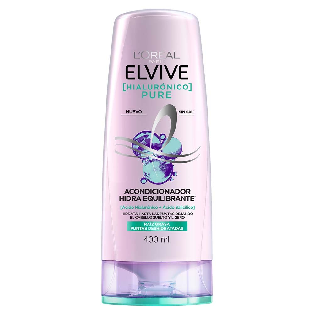 Acondicionador Elvive-Pure 400ml