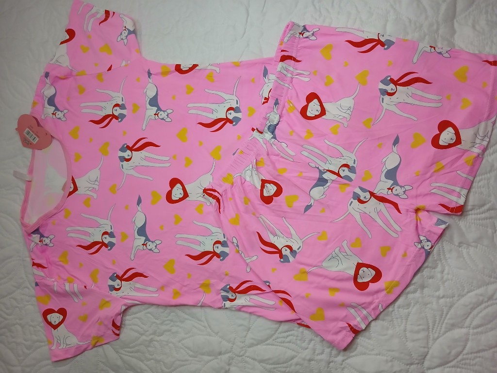Pijama Short Gamuza