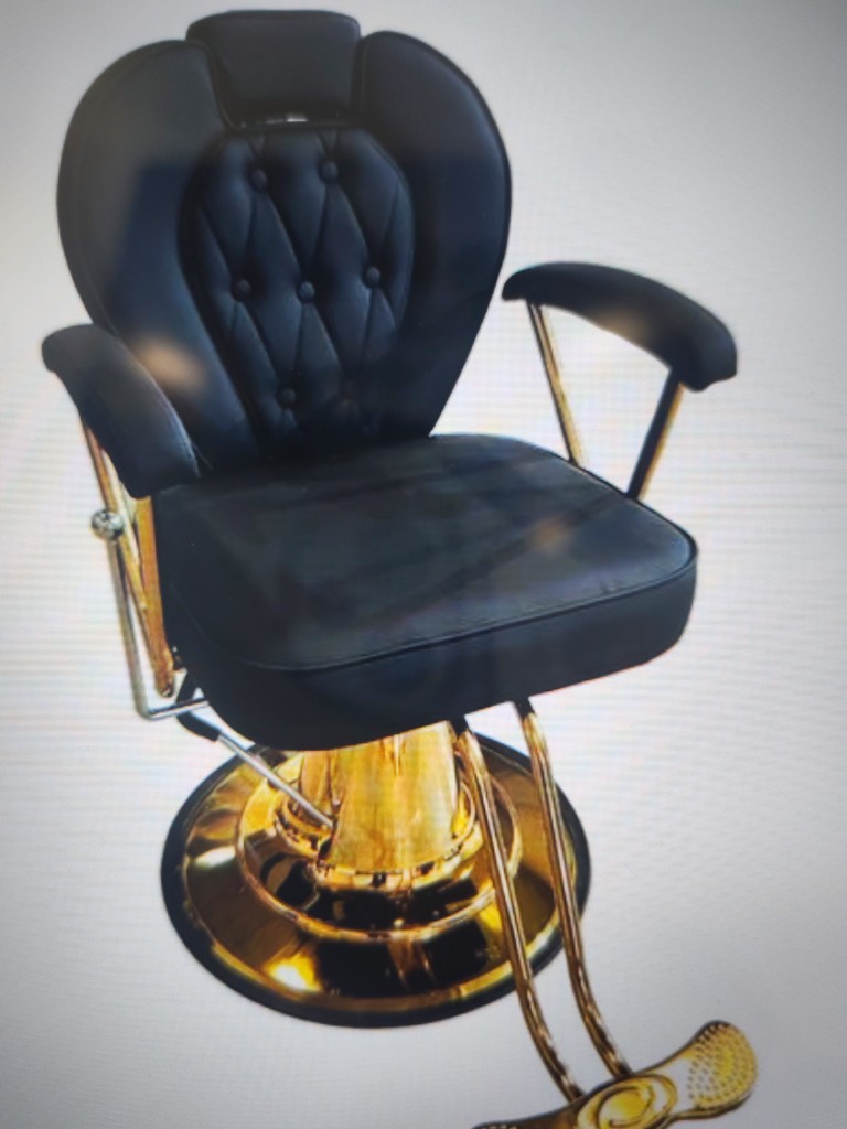 Sillon de barberia negro