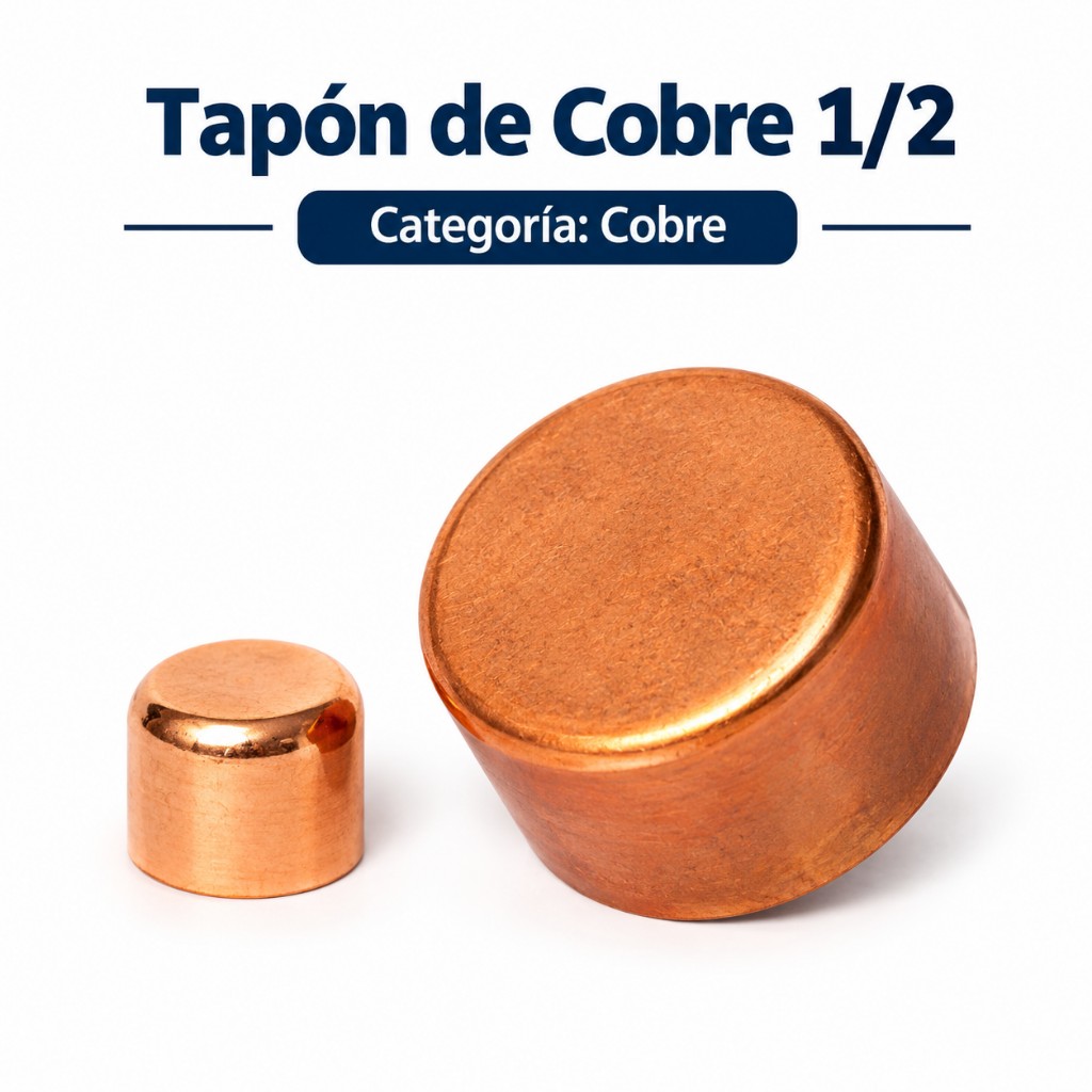 Tapón de cobre 1/2