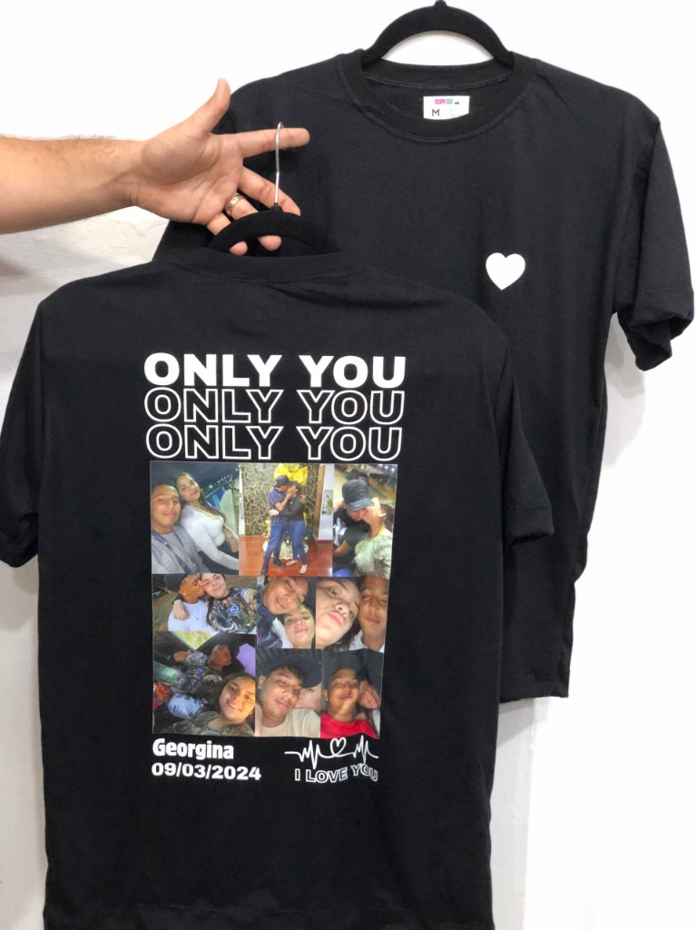 FRANELAS DE PAREJAS PERSONALIZADAS