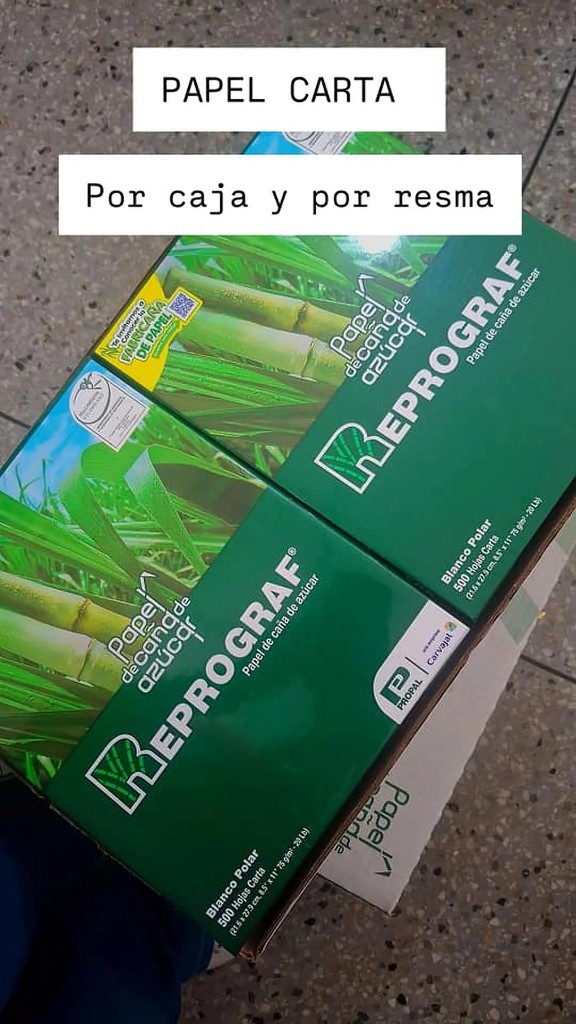 RESMA DE PAPEL CARTA