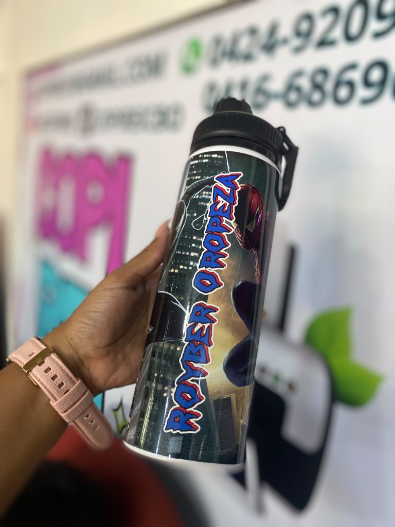 TERMO PERSONALIZADO TAPA NEGRA