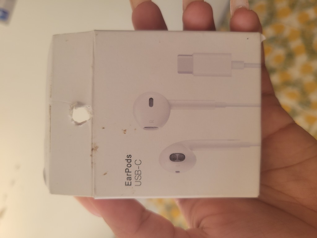 Apple EarPods USB-C blancos