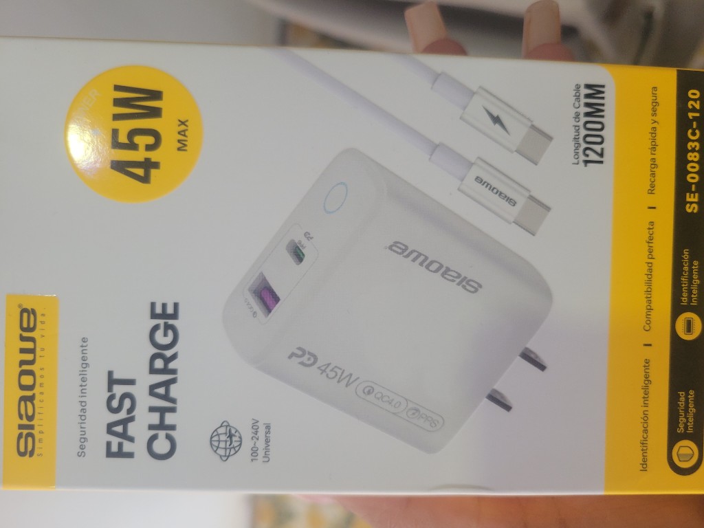 cargador 45W