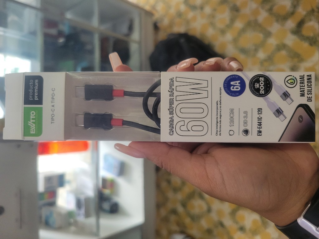 cable USB-C negro ewton