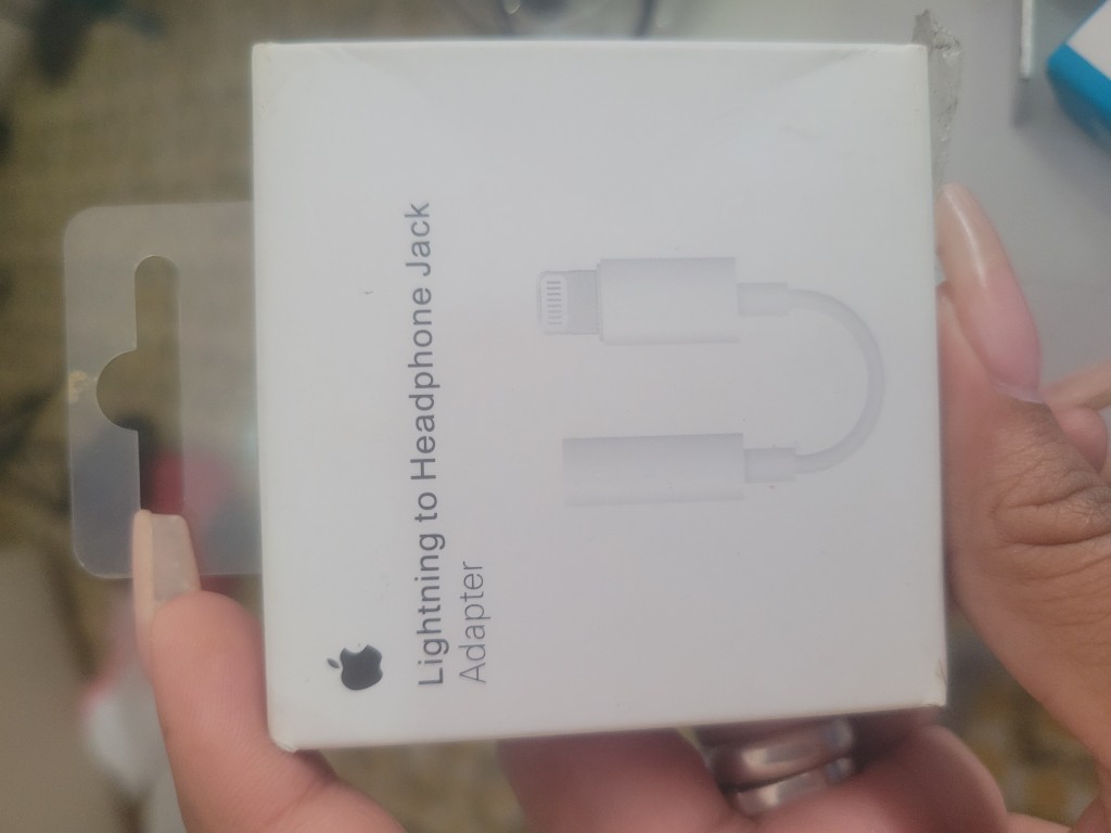 Apple adaptador Lightning a audifono
