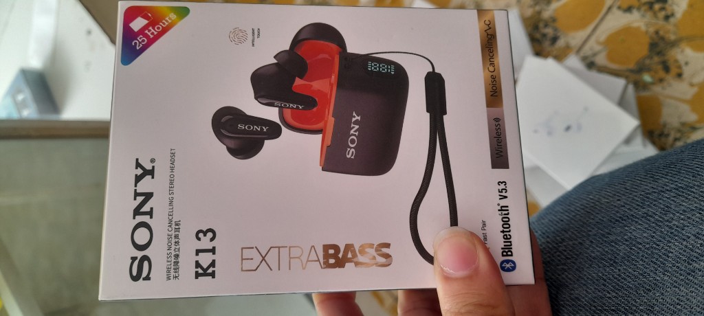 SONY K13 audifonos inalambricos negros