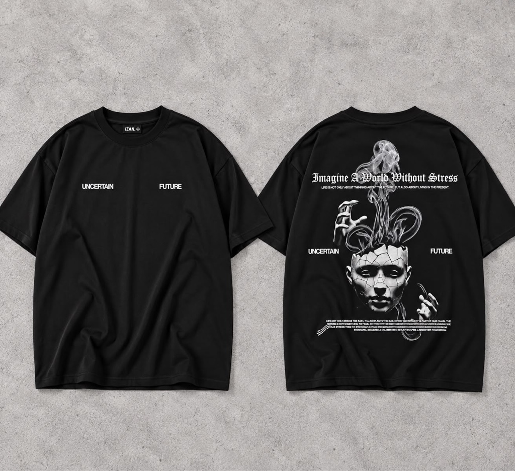 Camiseta Over seda fria