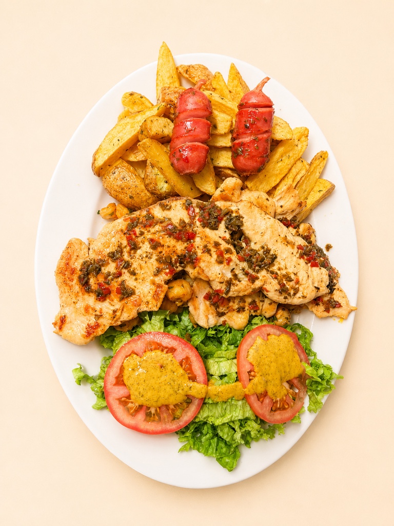 Filete de pollo a la parrilla
