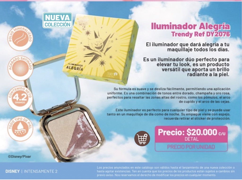 Iluminador Alegria Trendy