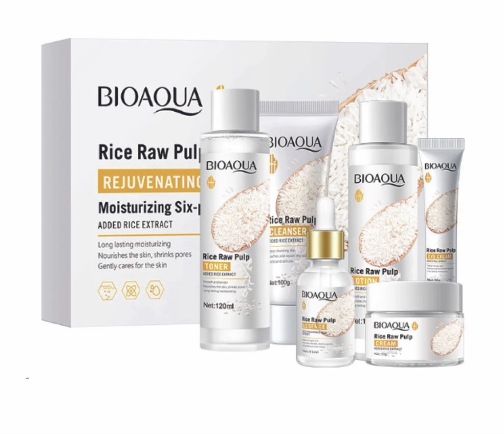 Kit facial Bioaqua arroz