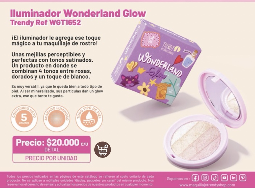Iluminador Trendy Wonderland