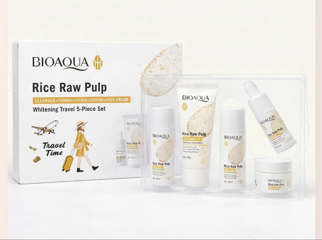 Kit viajero de arroz Bioaqua