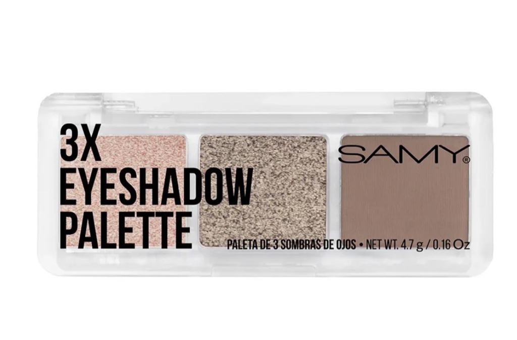 Paleta de sombras x3 Samy