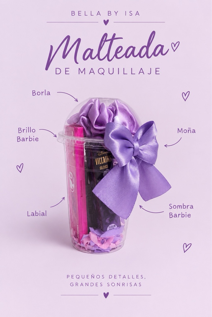 Malteada de maquillaje