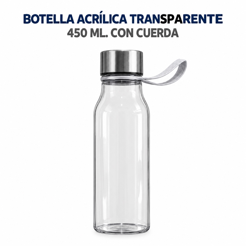 BOTELLA ACRÍLICA PERS.