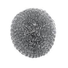 Brillo de alambre gris
