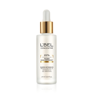 SUERO REDUCTOR DE ARRUGAS
CONCENTRÉ L'BEL
Suero Intensivo Facial 
 20% ácido hialurónico 27ml