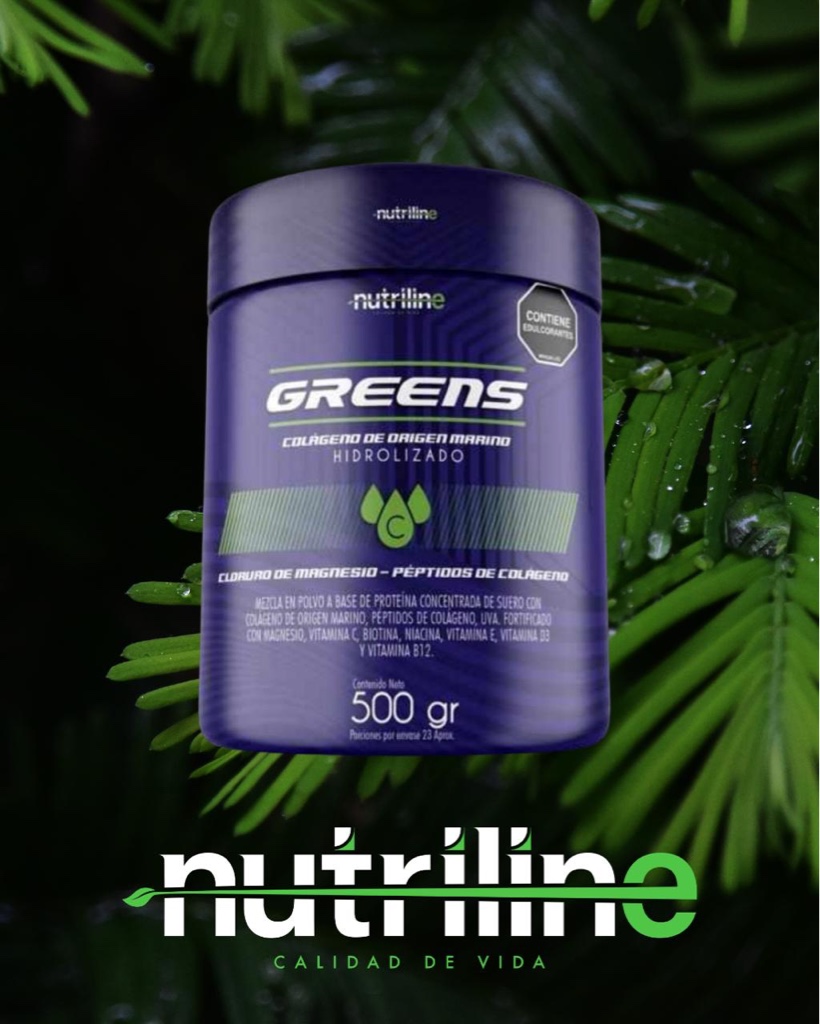 Nutriline Greens colageno 500g