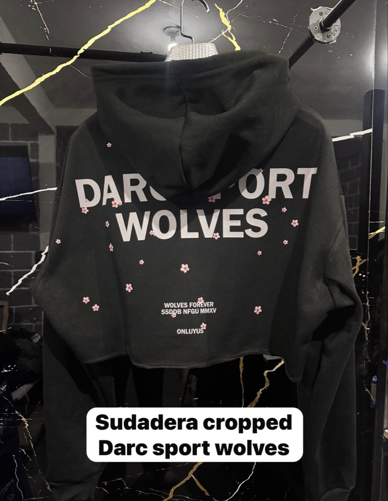 Top Crop Darc Sport Wolves flores