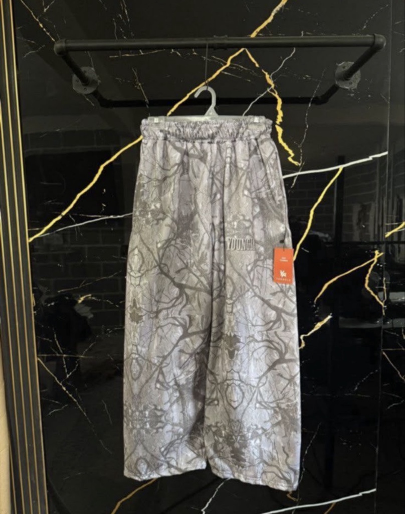 Baggy Camuflajeado gris