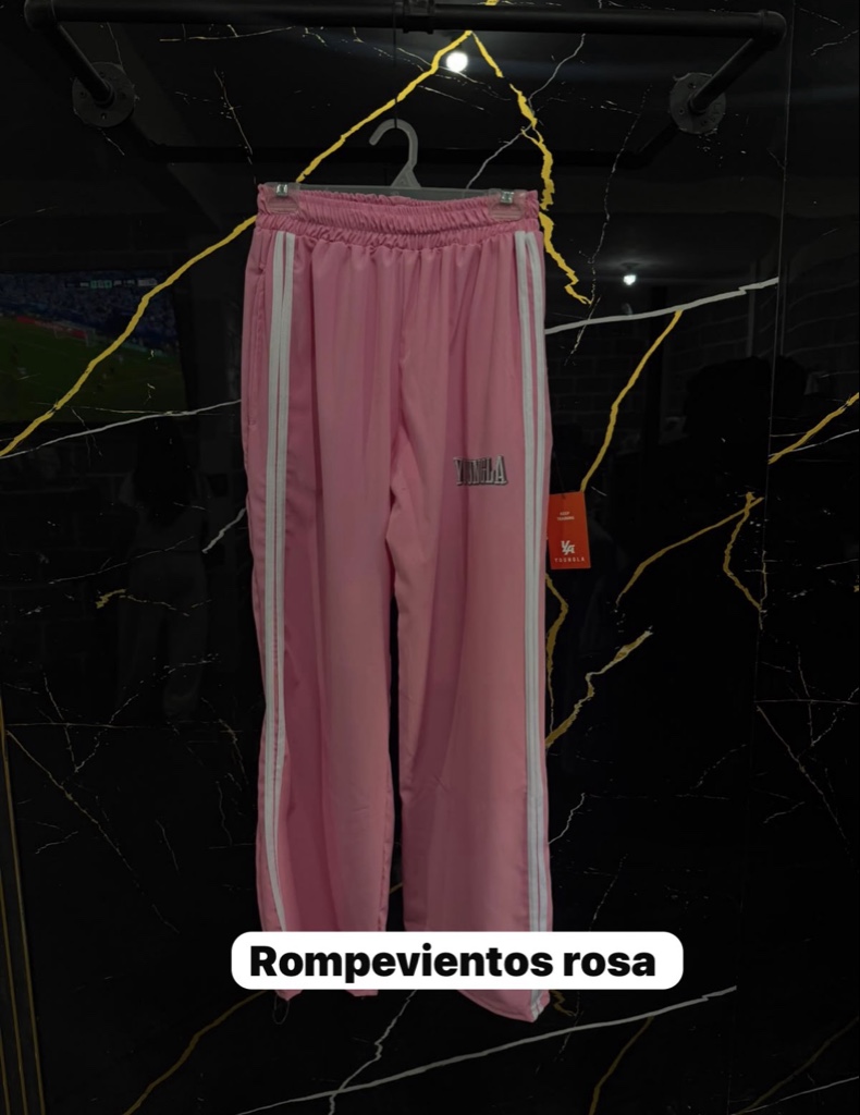 Baggy Rompevientos rosa