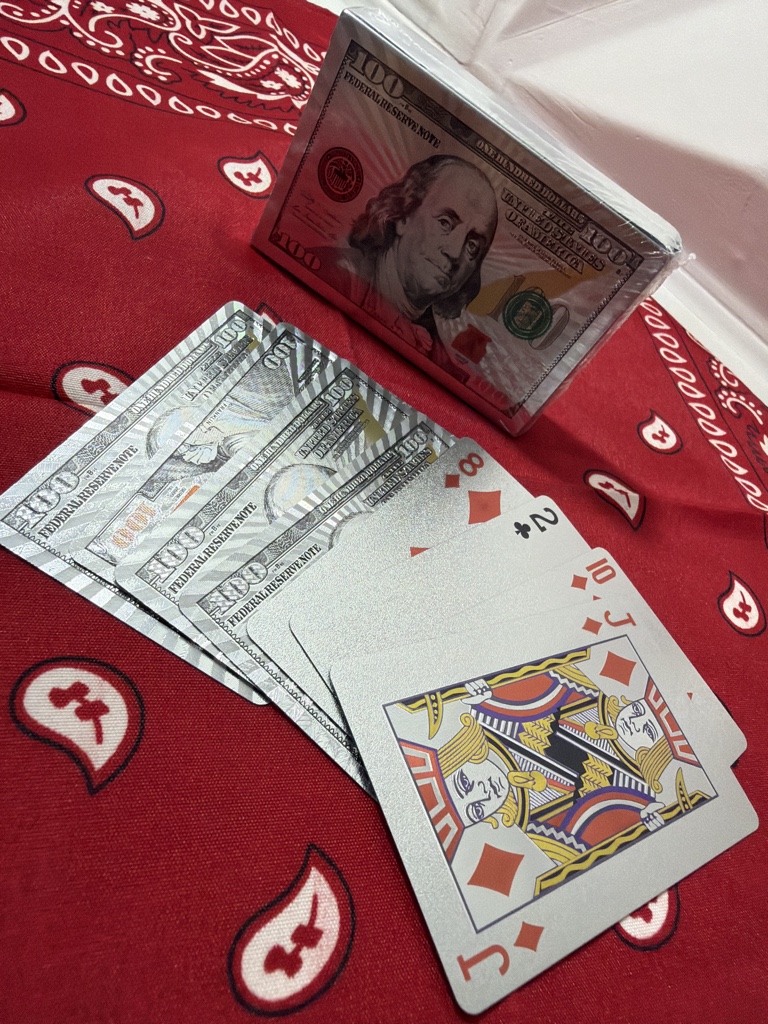 Baralho Prata Dólar