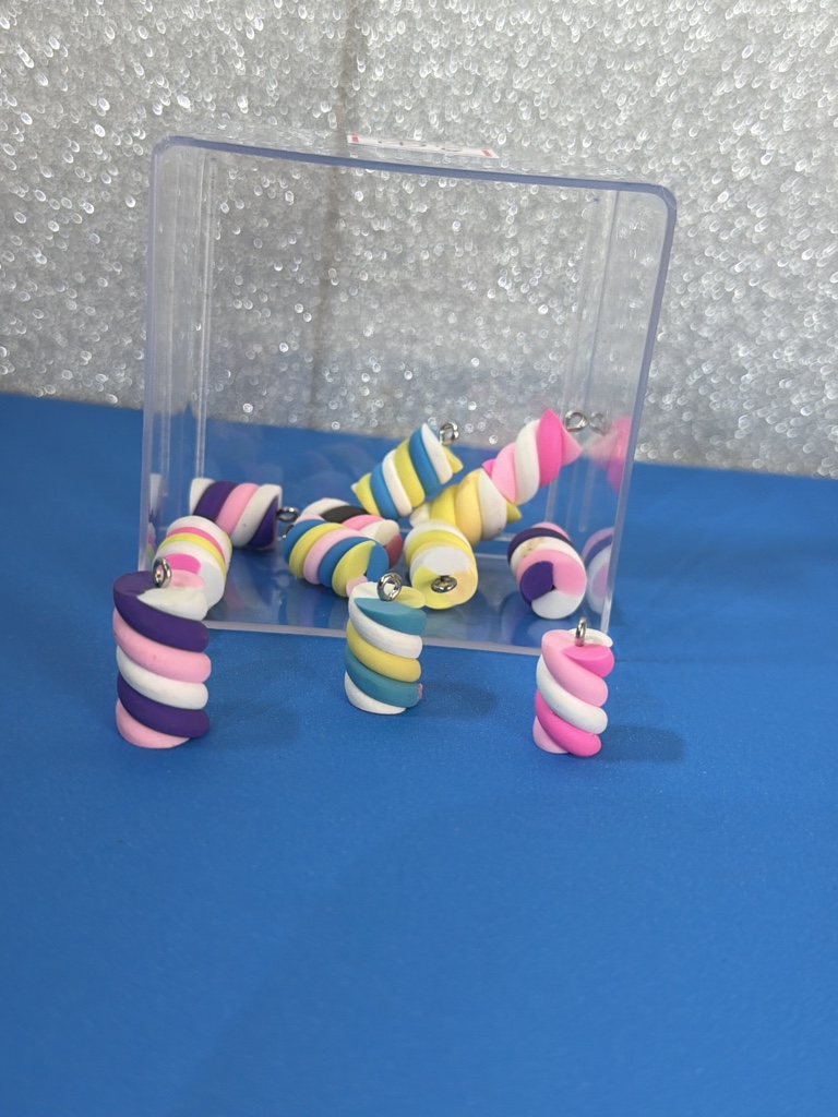 Pingente Resina Marshmallow - Uni