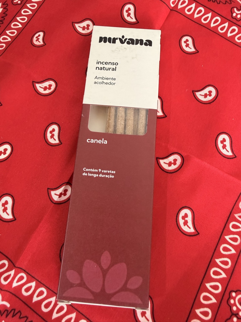 Nirvana incenso natural canela