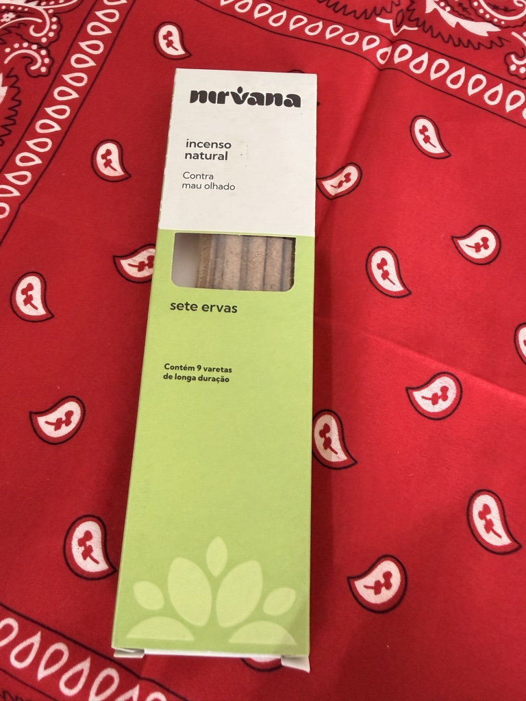Nirvana Incenso Sete Ervas