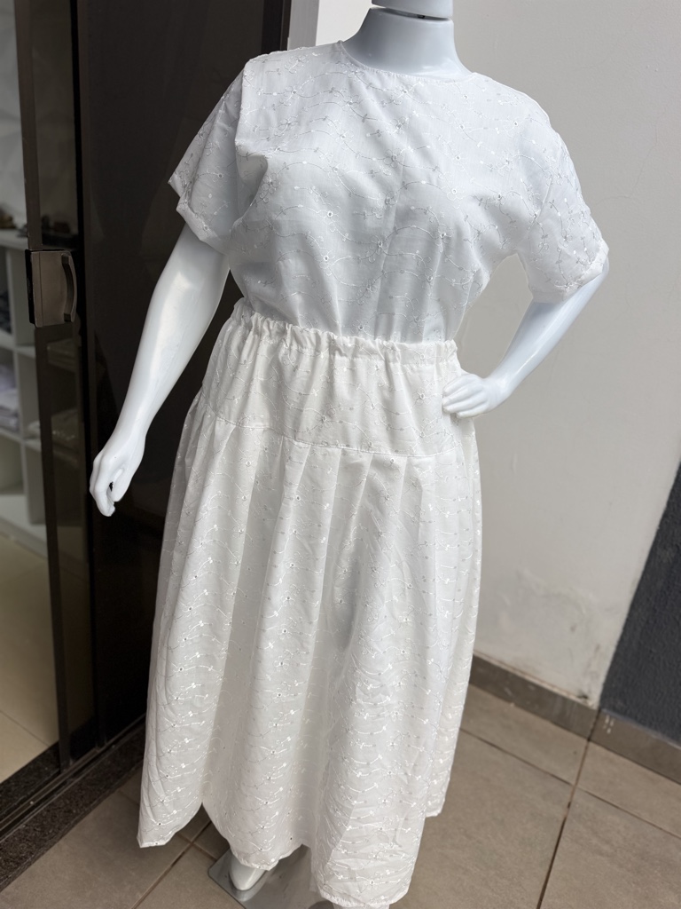 Conjunto Leese M - (Caçolu,Camisu, Saia)