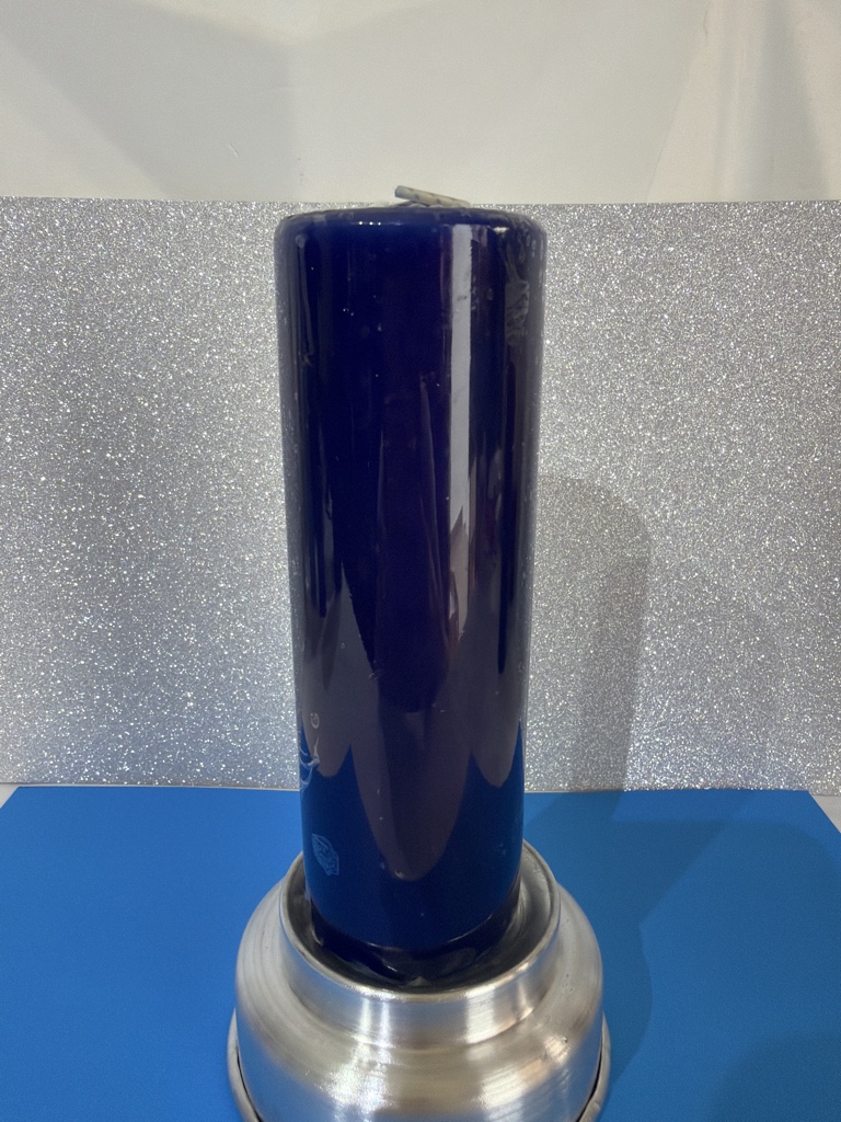 Vela 7 Dias azul petróleo