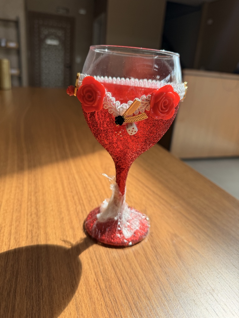 Taça Maria Navalha vermelha