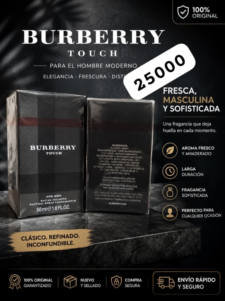 Burberry Touch hombre 50ml