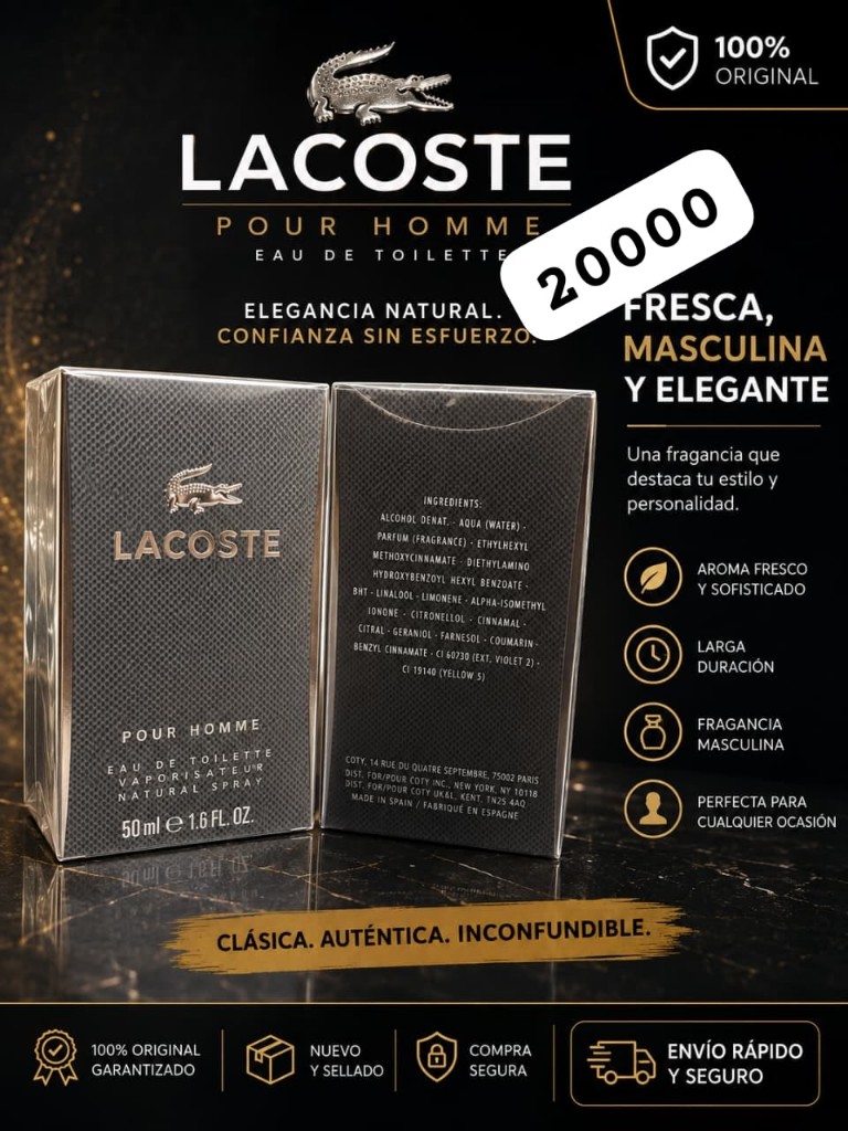 Lacoste Pour Homme 50ml