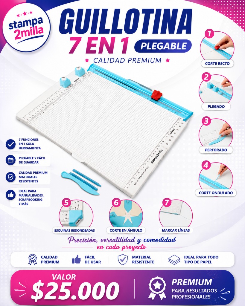 Guillotina 7 en 1