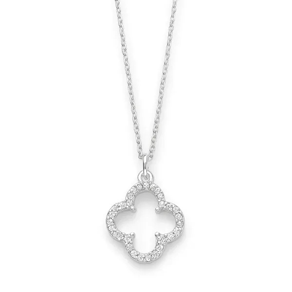 VG510902 - CHOKER TREVO VAZ CRAVEJADO 40CM+EXTENSOR