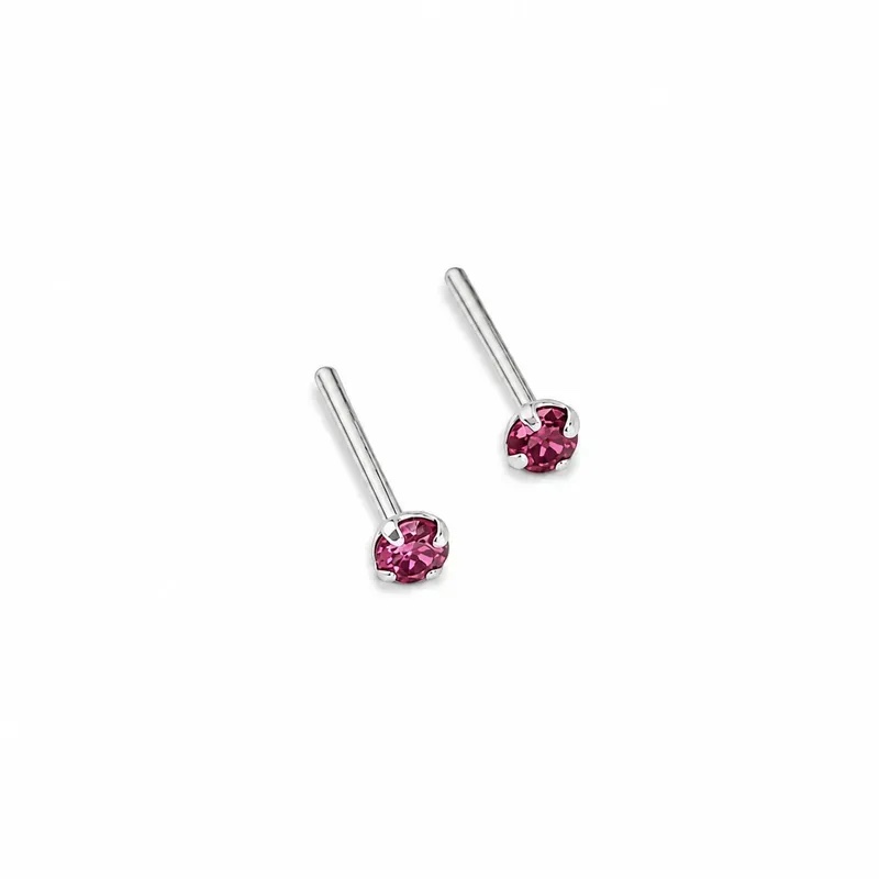 RG636V - BRINCO ZIRC RED COLOR 2,5MM ROSA