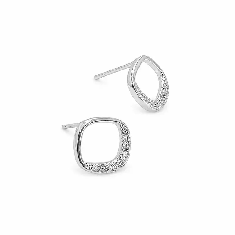 BR286F - BRINCO QUADRADO MEIO CRAV