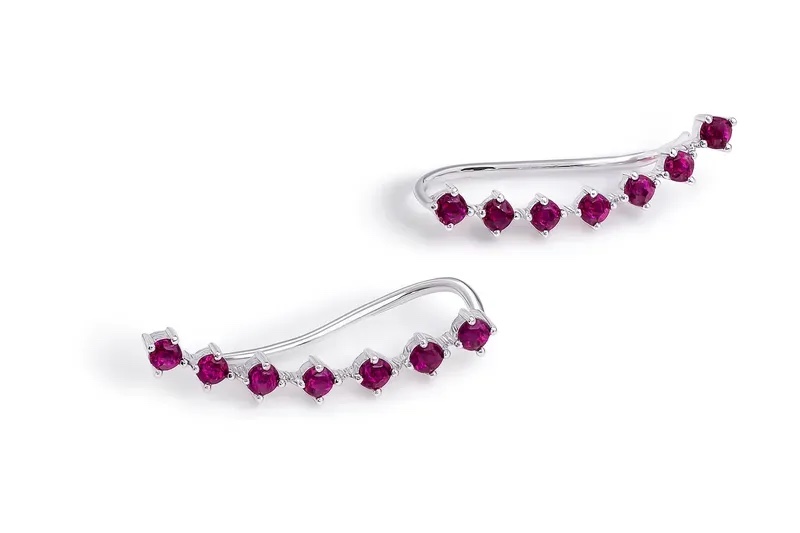 BR2350LR - BRINCO EAR CUFF ZIRC COLOR