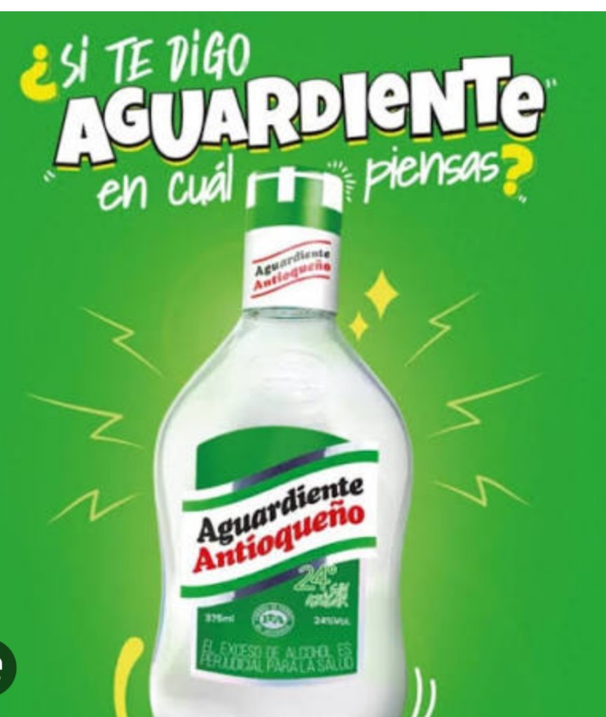 1/2 AGUARDIENTE VERDE
