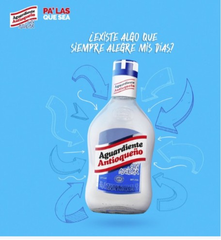 1/2  AGUARDIENTE AZÚL