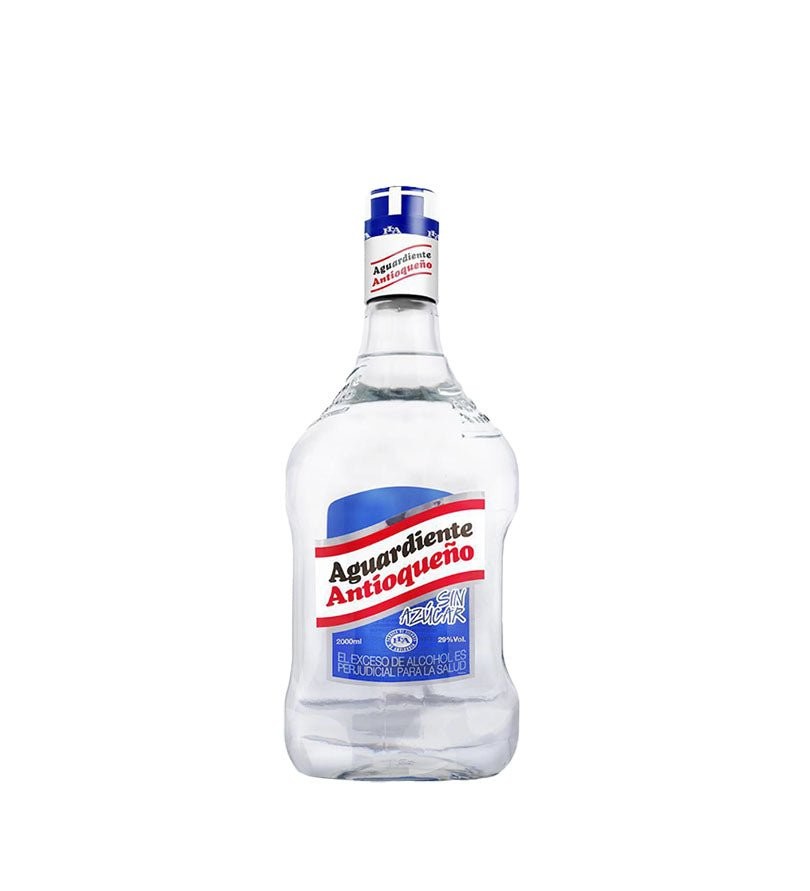 GARRAFA AGUARDIENTE AZUL