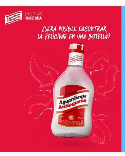 1/2 AGUARDIENTE ROJO