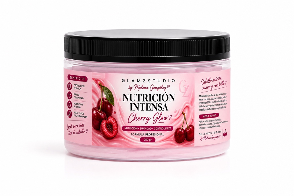 Nutrición intensa Cherry Glow 250gr